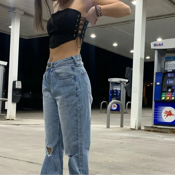 Princess Polly Black Strapless Corset - Picture 6 of 6